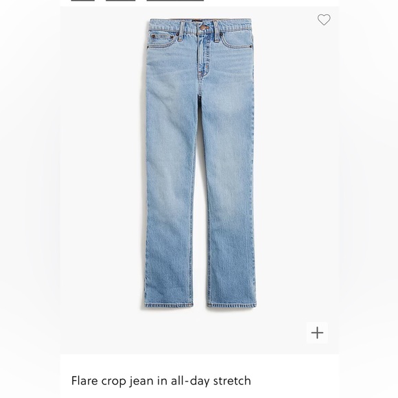 J.Crew Factory flare crop jeans - Picture 10 of 10